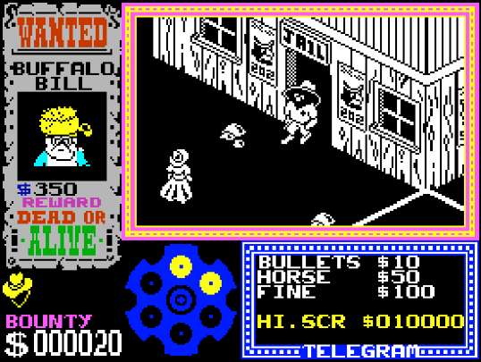 скачать игру gunfright для zx spectrum
