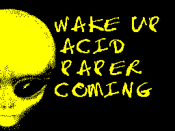 Acid Paper #04 — Газета для ZX Spectrum