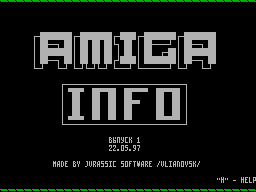Amiga Info #01 — Журнал для ZX Spectrum