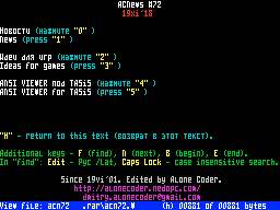 ACNews #72 — Газета для ZX Spectrum