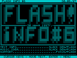 Flash Info #06 — Газета для ZX Spectrum