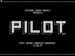 ZX Pilot #13 — Газета для ZX Spectrum