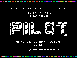 ZX Pilot #20 — Газета для ZX Spectrum