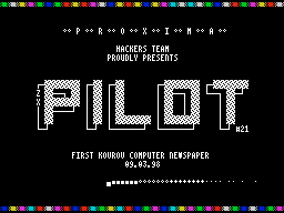ZX Pilot #21 — Газета для ZX Spectrum