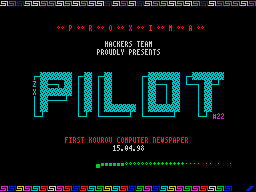 ZX Pilot #22 — Газета для ZX Spectrum