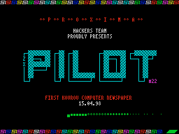 ZX Pilot #22 — Газета для ZX Spectrum