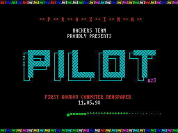 ZX Pilot #23 — Газета для ZX Spectrum