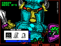Crazy News #5 — Газета для ZX Spectrum