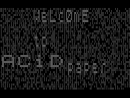 Acid Paper #01 — Газета для ZX Spectrum